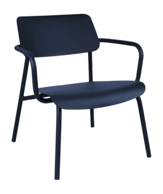 Loungefauteuil Fermob Studie Deep Blue