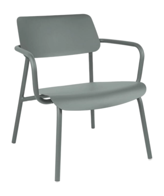 Loungefauteuil Fermob Studie Lapilli Grey