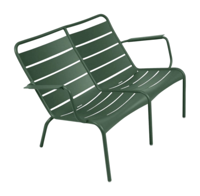 Tuinfauteuil Fermob Luxembourg Duo Low Cedar Green