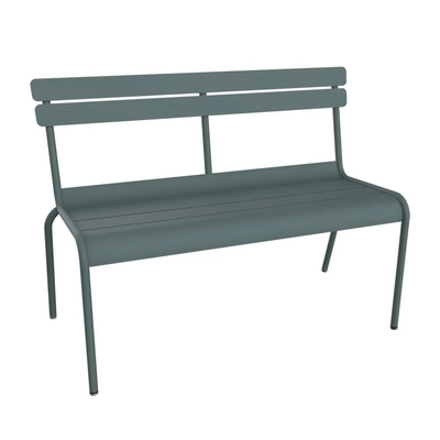 Tuinbank Fermob Luxembourg 2/3 Seater With Backrest Storm Grey