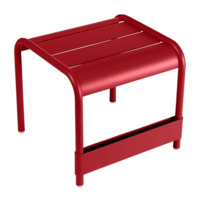 Voetenbank Fermob Luxembourg Poppy 44 x 42 cm