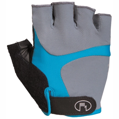 Fietshandschoen Roeckl Badi Grey Hawaii Blue