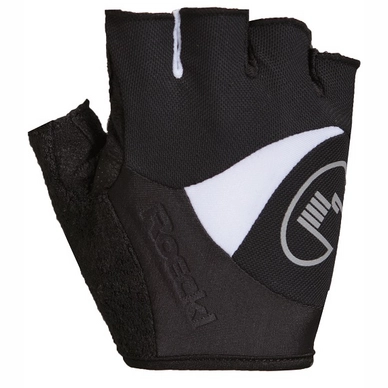 Fietshandschoen Roeckl Borrello Black White