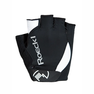 Fietshandschoen Roeckl Baku Black White