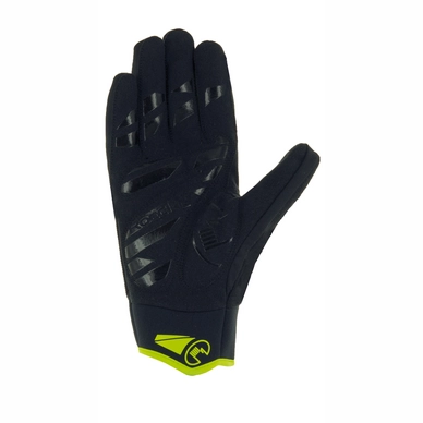Fietshandschoen Roeckl Men Prad Black Yellow