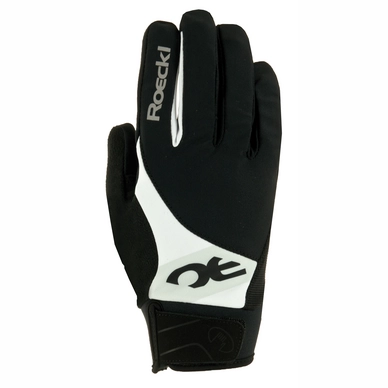 Fietshandschoen Roeckl Men Prad Black White