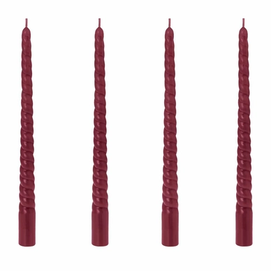 Dinerkaars Riverdale Rose Burgundy (Set van 4)