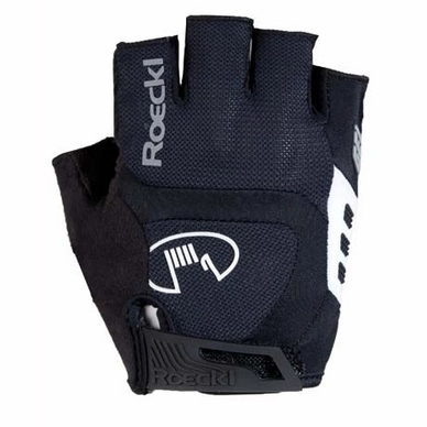 Fietshandschoen Roeckl Idegawa Black White