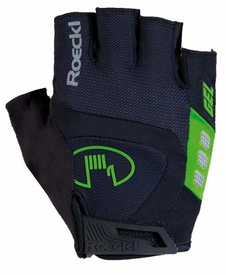 Fietshandschoen Roeckl Idegawa Black Green