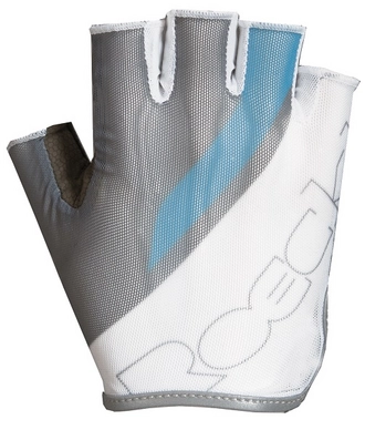 Fietshandschoen Roeckl Ibiza White Turquoise