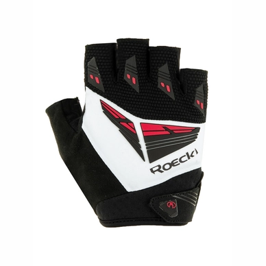 Fietshandschoen Roeckl Iron Black White