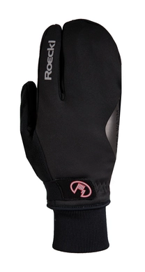 Fietshandschoen Roeckl Men Vadura Trigger Black