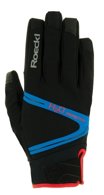 Fietshandschoen Roeckl Men Rhone Black Blue
