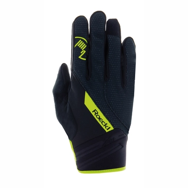 Fietshandschoen Roeckl Renon Black Yellow