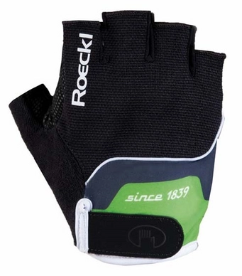 Fietshandschoen Roeckl Nano Jr. Black Green