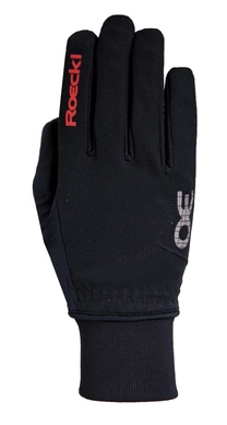 Fietshandschoen Roeckl Junior Rossa Jr. Black Red