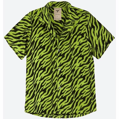 Shirt OAS Men Tiger Green Cuba Terry Shirt