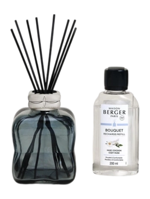 Fragrance Diffuser Maison Berger Cosy Blue 200ML Musk Cocoon
