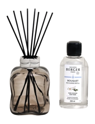 Fragrance Diffuser Maison Berger Cosy Marron 200ML Musc Cocoon