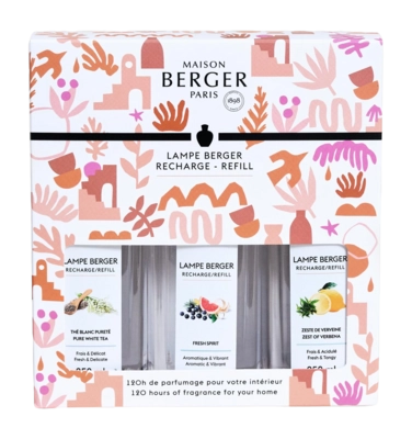 Navulling Maison Berger Lampe Berger 3x 250ML Estival (Set van 3)
