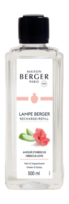 Refill Maison Berger Lampe Berger 500ML Amor d'Hibiscus