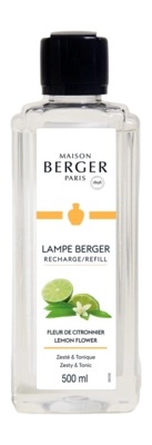 Navulling Maison Berger Lampe Berger 500ML Fleur de Citronnier