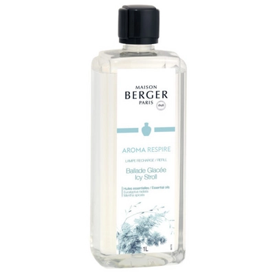 Navulling Maison Berger Lampe Berger 1L Aroma Respire Ballade Glacée