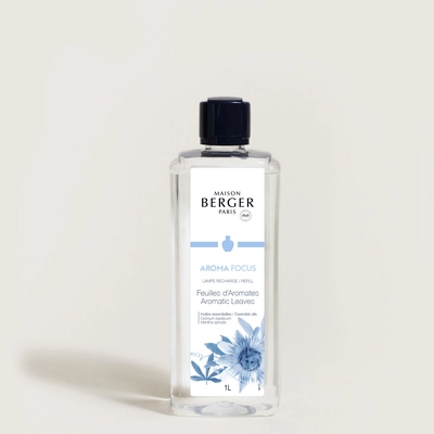 Navulling Maison Berger Lampe Berger 1L Aroma Focus Feuilles d'Aromates