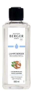 Navulling Maison Berger Lampe Berger 1L Cachemire Blanc