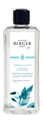 Nachfüllung Maison Berger Lampe Berger 1L Aroma Happy Fraicheur Aquatique