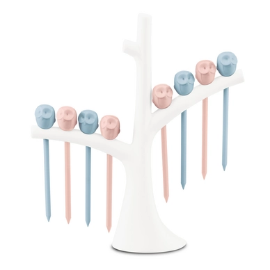 Party Stäbchen Koziol Elli Cotton White-Powder Blue