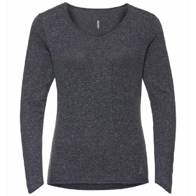 T-shirt Manches Longues Odlo Women Lou Linencool Odyssey Gray Melange