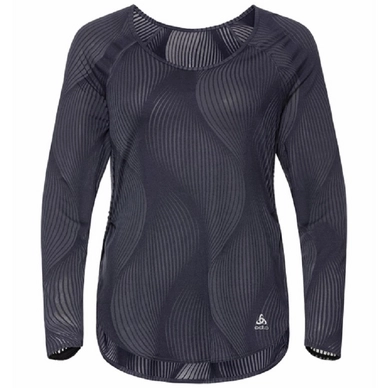Maillot de Corps Odlo Women Maha Odyssey Gray Aop
