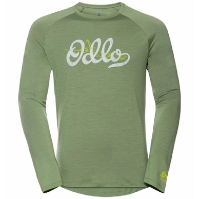 Longsleeve Odlo Concord Green Eyes Odlo Mountain Print Herren