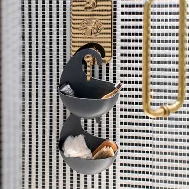 Badkamerorganizer Koziol Recycled Surf XS Grijs