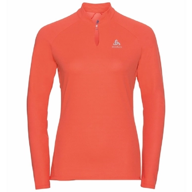 T-shirt Manches Longues Odlo Women F-Dry Hot Coral