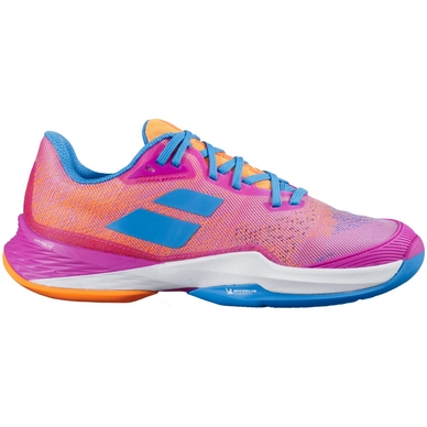 Chaussures de Tennis Babolat Youth Jet Mach 3 Clay Hot Pink
