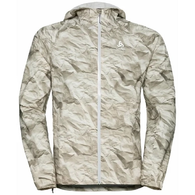 Jas Odlo Men Fli 2.5L Waterproof Silver Cloud Paper Print