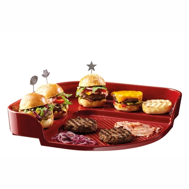 Grillplaat Emile Henry Burger Grand Cru (39 x 39 cm)