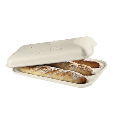 Baguettesvorm Emile Henry Lin 390 x 240 mm (2-delig)