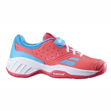 Chaussure de tennis Babolat Junior Pulsion All Court Pink Sky Blue