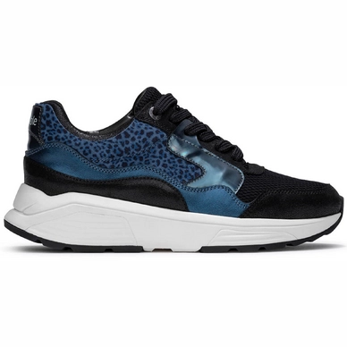 Sneaker Xsensible Golden Gate Stretchwalker Women Black Fantasy Combi