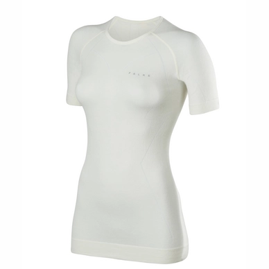 T-Shirt Falke Comfort Wool-Tech Offwhite Damen