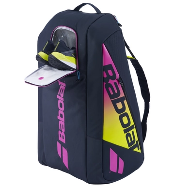 Tennistasche Babolat RH12 Pure Aero Rafa Blue Yellow Pink Tennisplanet