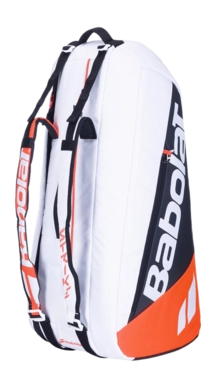 Tennistasche Babolat RH6 Pure Strike White Black Red