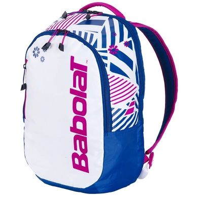 Tennisrucksack Babolat Backpack Kinder Blue White Pink
