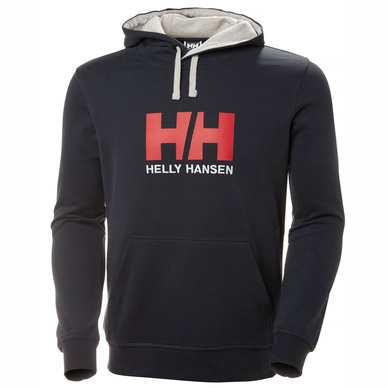 Sweat Helly Hansen Men Logo Hoodie Navy