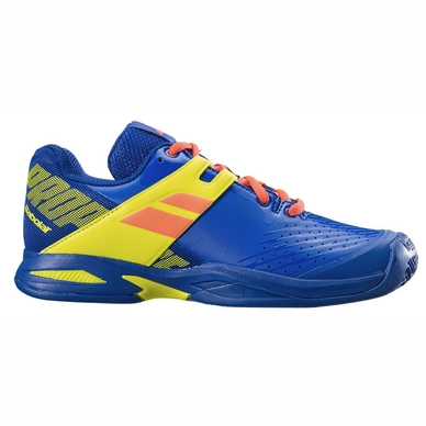 Chaussures de Tennis Babolat Junior Propulse Clay Blue Fluo Aero