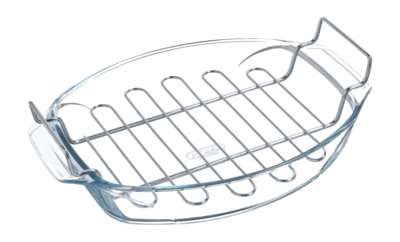 Ovenschaal Pyrex Let's Share Ovaal Transparant 38 x 27 cm