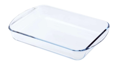 Plat à Four Pyrex Must Have Kits Rectangulaire Transparent 2,7 L / 3,7 L (2 Pièces)